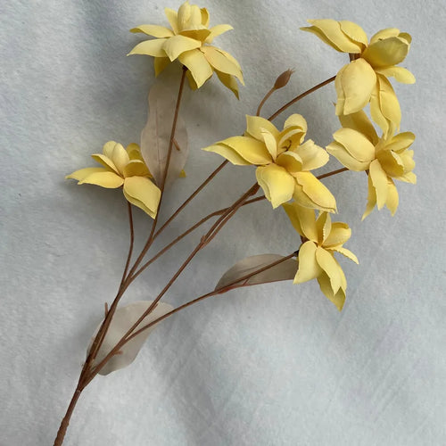 fleurs artificielles en tissu décoratives pour mariage et événements - vue 12 sur 14
