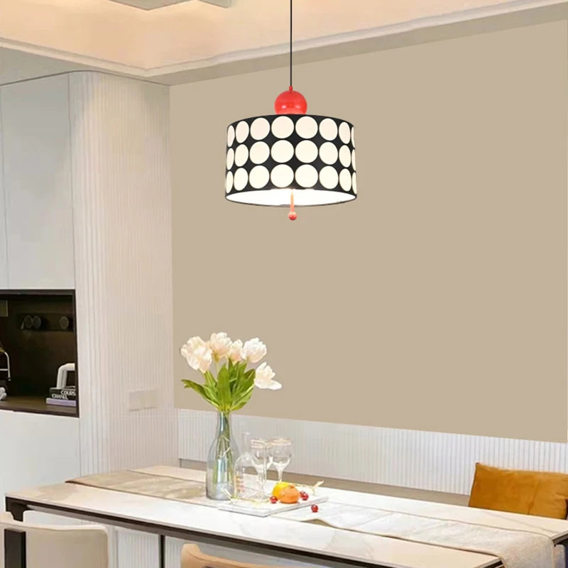 suspension cylindrique en métal luminaires suspendus - vue 3 sur 7