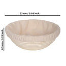 corbeille à pain en rotin panier pour cuisson et fermentation