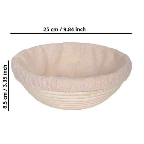 corbeille à pain en rotin panier pour cuisson et fermentation - vue 19 sur 18