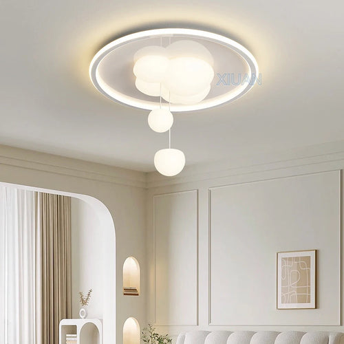 lustre romantique à bulles pour salon et bureau - vue 3 sur 19
