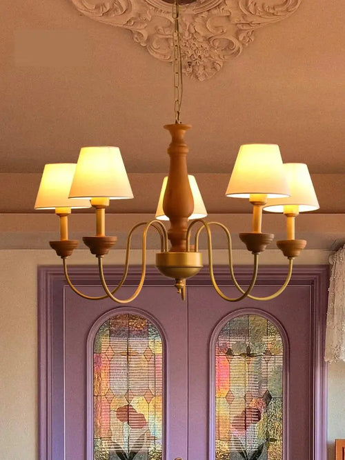 lustre suspendu en fer pour intérieur et extérieur - vue 3 sur 10