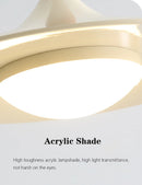 suspension led design moderne avec protection oculaire en fer et acrylique