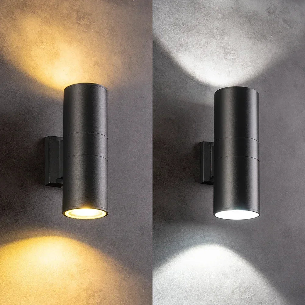 applique murale led imperméable avec capteur pour intérieur et extérieur - vue 6 sur 13