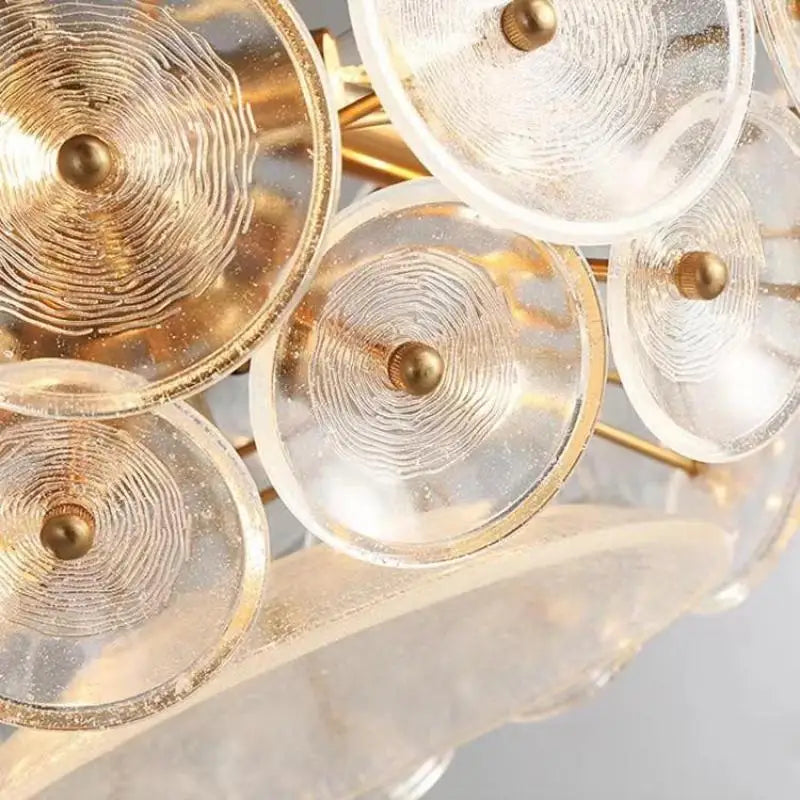 lustre led design nordique moderne de luxe intérieur - vue 4 sur 9