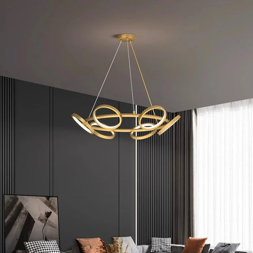 Lustre moderne pour salle à manger pour plafond du salon éclairage intérieur - vue 5 sur 11