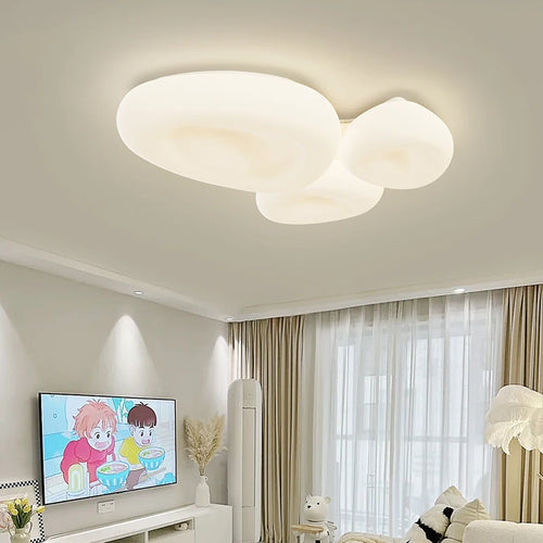 Plafonnier LED de style moderne et minimaliste pour salle à manger - vue 2 sur 20