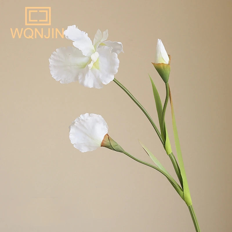 branche de fleur d'iris artificielle pour décoration de mariage et fêtes - vue 8 sur 9