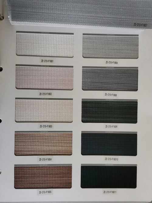 Store enrouleur zébré occultant tissu jacquard pour fenêtre - vue 19 sur 19