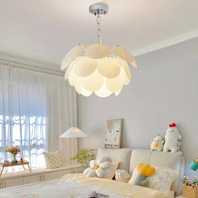 Denmark Glass Pine Cone Pendant Lamp Chandelier Hanging Light Fixture - vue 2 sur 8
