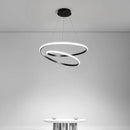 lustre circulaire moderne led éclairage suspendu nordique
