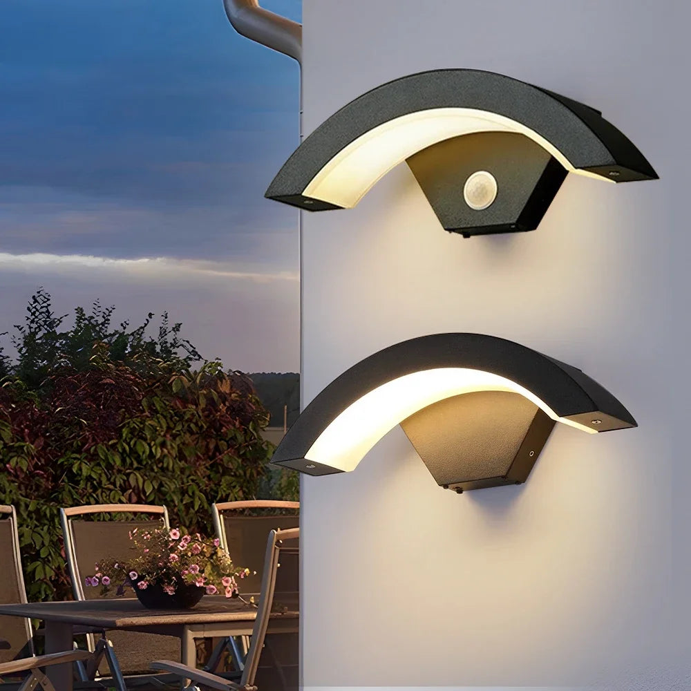 Applique murale extérieure étanche en aluminium 24W - vue 1 sur 10