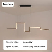 lustre moderne dimmable pour intérieur design élégant à suspendre