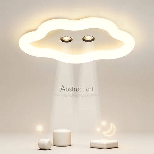 lampe de salon nordique led ronde simple et moderne - vue 2 sur 9