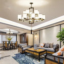 lustre rétro chinois pour un éclairage élégant et chaleureux