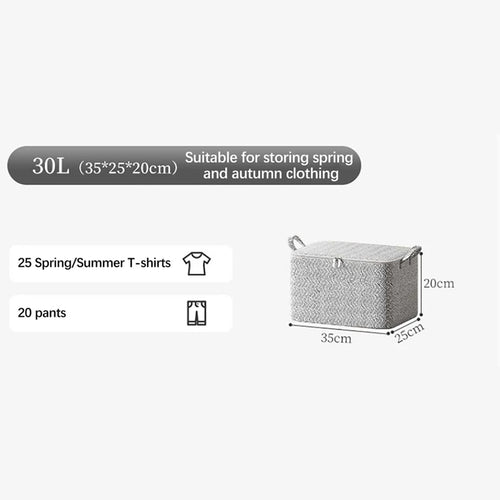 sac de rangement à fermeture éclair réutilisable et durable pour vêtements - vue 7 sur 7