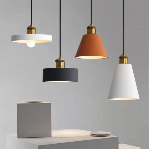 Suspension LED de Style industriel - vue 2 sur 22