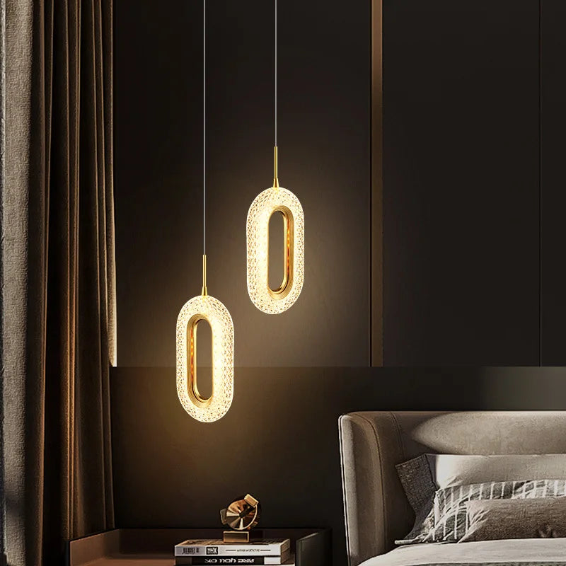lustre moderne simple de luxe à tête unique - vue 3 sur 17
