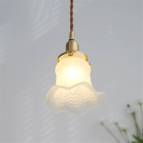 lustre loft suspension verre nordique rétro suspensions luminaire - vue 6 sur 8