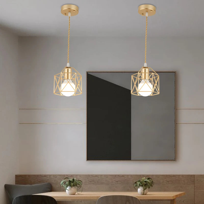 suspension moderne en fer pour décoration intérieure élégante - vue 5 sur 6