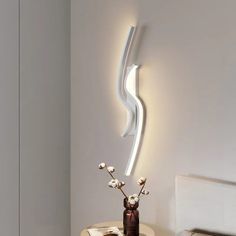 applique murale led moderne pour décoration intérieure élégante - vue 6 sur 12