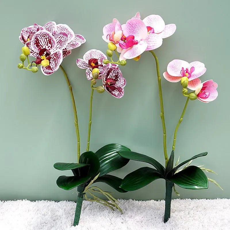 fleurs artificielles orchidées papillon pour décoration de mariage - vue 2 sur 13