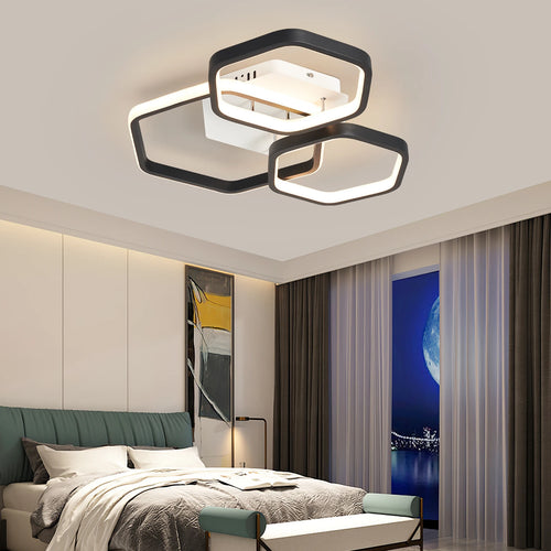 plafonnier led moderne et créatif pour maison intelligente - vue 3 sur 10