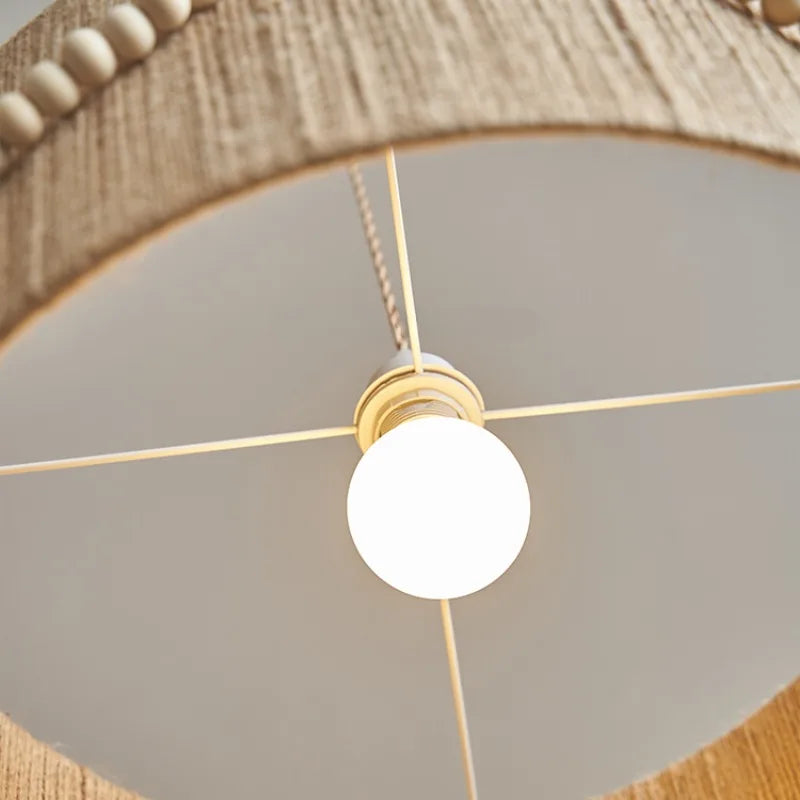 suspension en perles bohème rétro pour un éclairage créatif intérieur - vue 6 sur 7