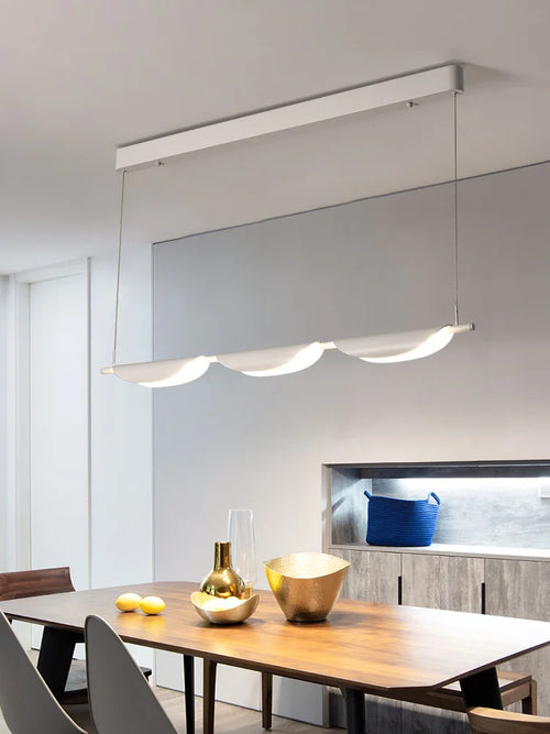 lustre moderne à gradation pour éclairage suspendu élégant - vue 5 sur 12