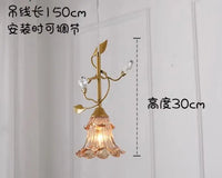 lustre en verre à led pour un éclairage intérieur moderne