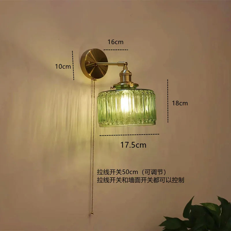 applique murale nordique rétro avec câble loft décoratif - vue 18 sur 22