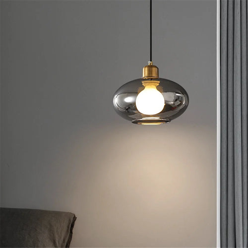 suspension design moderne en verre pour intérieur élégant - vue 3 sur 7