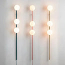 Longue applique murale Led avec prise de câble