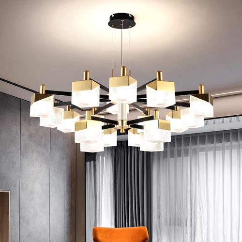 lustres modernes led suspendus pour éclairage intérieur - vue 3 sur 13