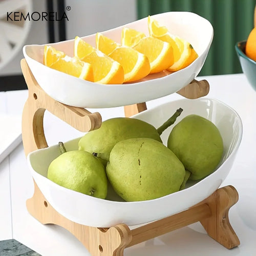 assiette à fruits créative moderne pour collations et desserts - vue 4 sur 12