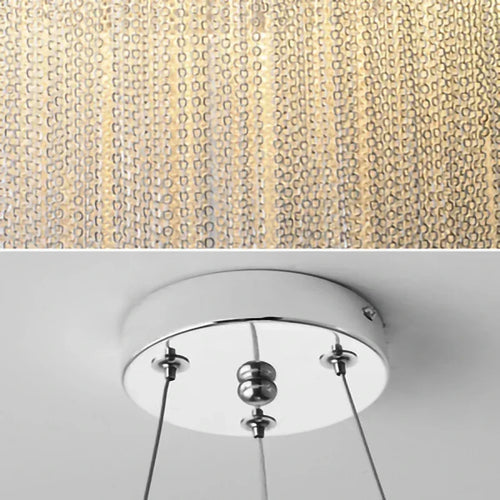 lustre de luxe à pampilles pour intérieur moderne et élégant - vue 7 sur 7