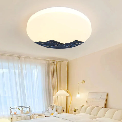 plafonnier led encastré moderne simple et minimaliste - vue 5 sur 11