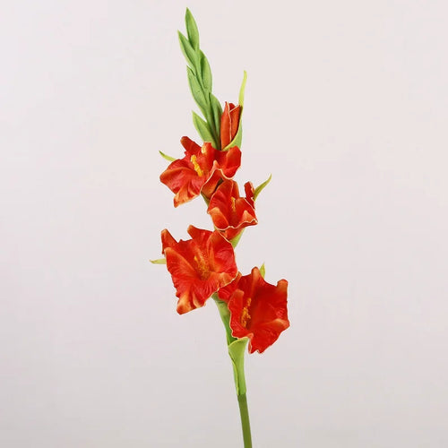 fleurs artificielles glaïeuls pour décoration de fête et bureau - vue 11 sur 12