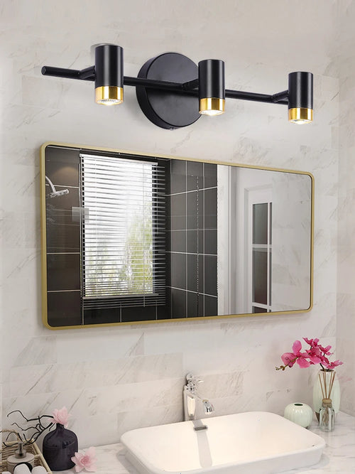 Lustre de miroir Led étanche au design nordique moderne - vue 6 sur 6