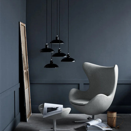 lustre moderne minimaliste restaurant kaiser style industriel led - vue 3 sur 9
