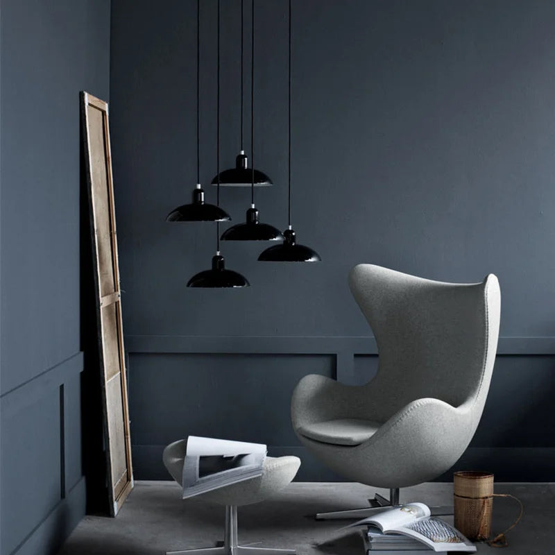 lustre moderne minimaliste style industriel pour café et bar - vue 2 sur 9