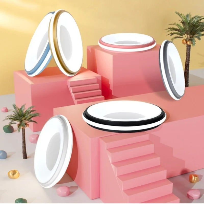 plafonnier led circulaire moderne nordique macaron éclairage maison - vue 3 sur 11