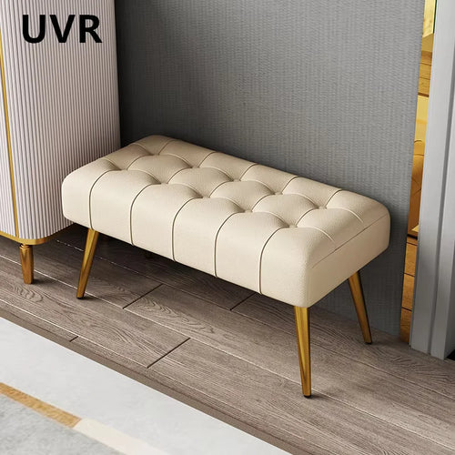 tabouret multifonctionnel pour entrée et rangement élégant - vue 5 sur 9