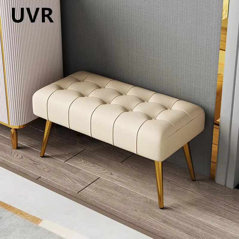 tabouret multifonctionnel pour entrée et rangement élégant - vue 4 sur 9