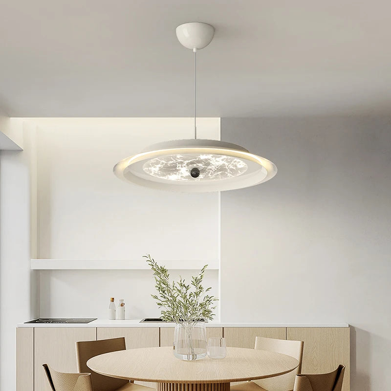 plafonnier led luxe style minimaliste design moderne intérieur 2024 - vue 5 sur 10