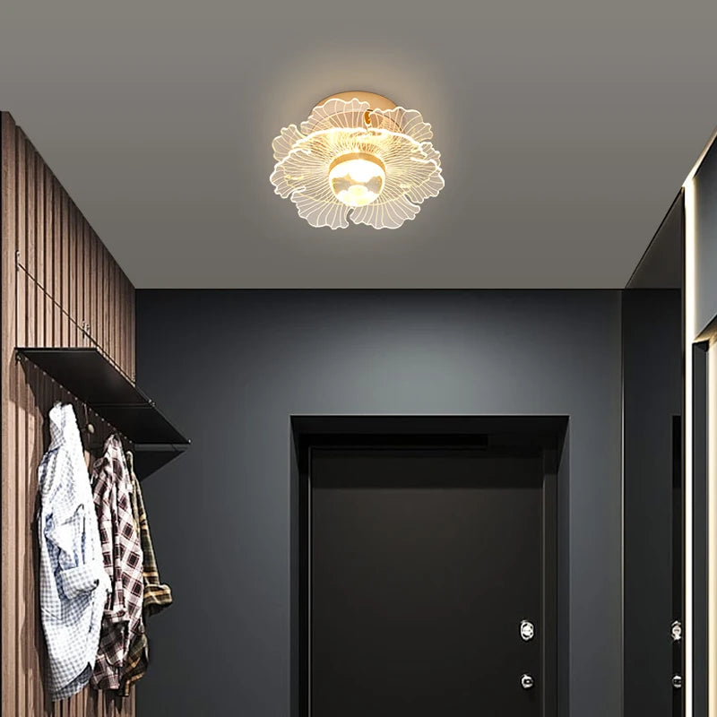 plafonnier led moderne nordique pour intérieur et balcon - vue 1 sur 13