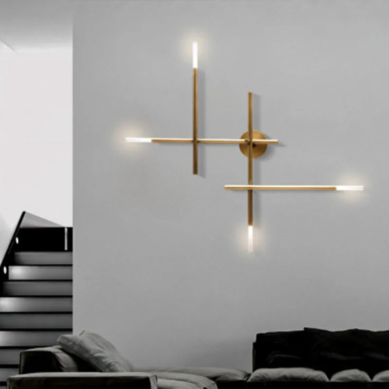 applique murale led minimaliste pour décoration intérieure