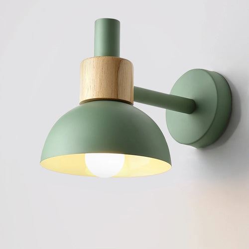 Applique murale nordique moderne pour Macarons couloir lampe de chevet salon chambre décoration éclairage E27 Base tête applique luminaire - vue 10 sur 13