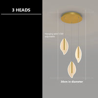 lustre moderne en acrylique pour éclairage décoratif intérieur