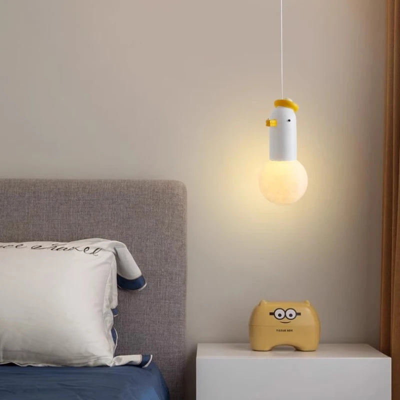 suspension mignonne en forme de canard pour enfant - vue 4 sur 8
